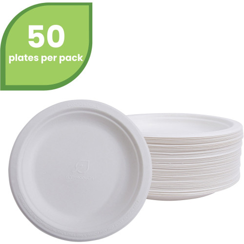 Eco-Products Sugarcane Plates (EPP005P)