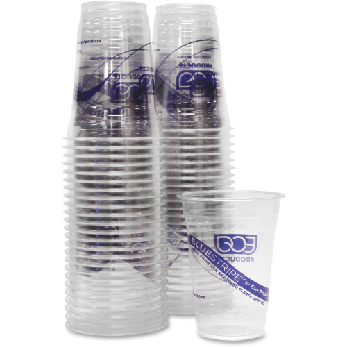 Eco-Products BlueStripe Cold Cups (EPCR16PCT)
