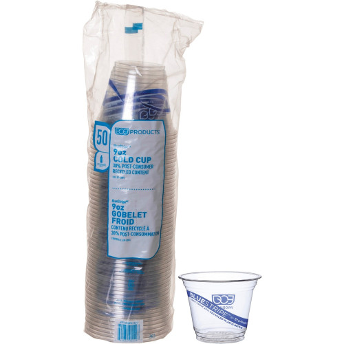 Eco-Products BlueStripe Cold Cups (EPCR9P)