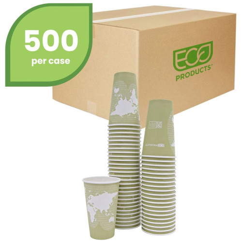Eco-Products World Art Hot Drink Cups (EPBHC16WAPCT)