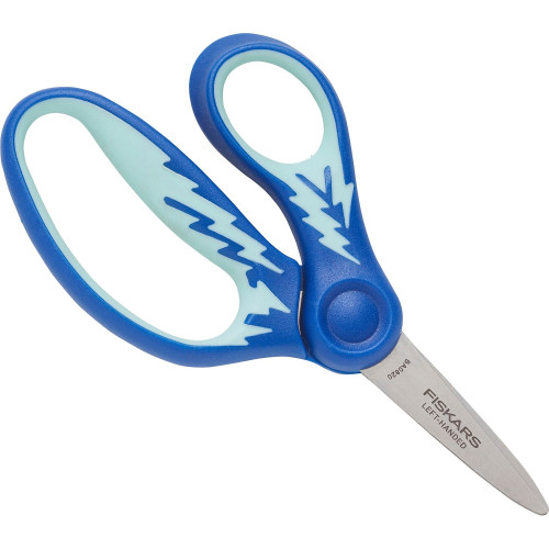 Fiskars Softgrip Left-handed Pointed Kids Scissors (1943301020)