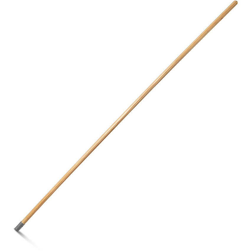Genuine Joe Screw Mop Replacement Handle 60" Length x 0.94" Diameter - Natural - Hardwood, Metal - 1 Each (GJO18331)