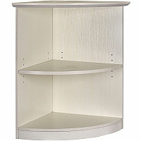 Safco Medina Textured Sea Salt Laminate Unit 1" Thickness Shelf, 29.5" Height x 20" Width x 20" Depth Bookshelf - 2 Shelve(s) - Beveled Edge - Material: Medium Density Fiberboard (MDF) - Finish: Textured Sea Salt - Durable - For Office - 1 Each (MVBQ2TSS)