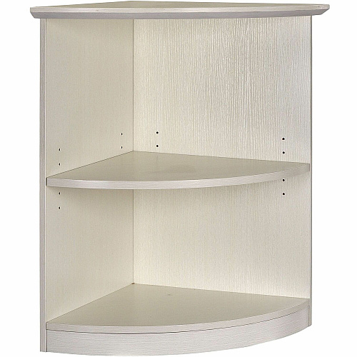 Safco Medina Textured Sea Salt Laminate Unit 1" Thickness Shelf, 29.5" Height x 20" Width x 20" Depth Bookshelf - 2 Shelve(s) - Beveled Edge - Material: Medium Density Fiberboard (MDF) - Finish: Textured Sea Salt - Durable - For Office - 1 Each (MVBQ2TSS)