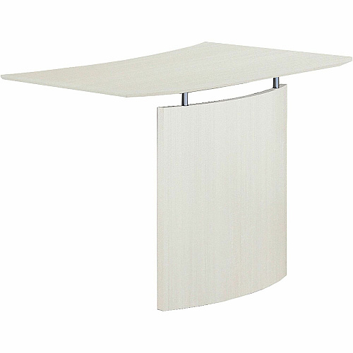Safco Medina Textured Sea Salt Laminate Unit 29.5" Height x 48" Width x 24" Depth, 0" Thickness Table Top - Beveled Edge - Material: Medium Density Fiberboard (MDF), Laminate - Finish: Textured Sea Salt - 1 Each (MNBDGLTSS)