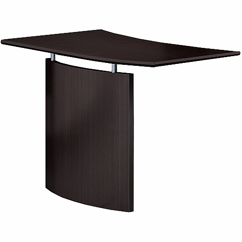 Safco Medina Mocha Laminate Office Unit 29.5" Height x 48" Width x 24" Depth, 0" Thickness Table Top - Beveled Edge - Material: Medium Density Fiberboard (MDF), Laminate - Finish: Mocha - 1 Each (MNBDGRLDC)
