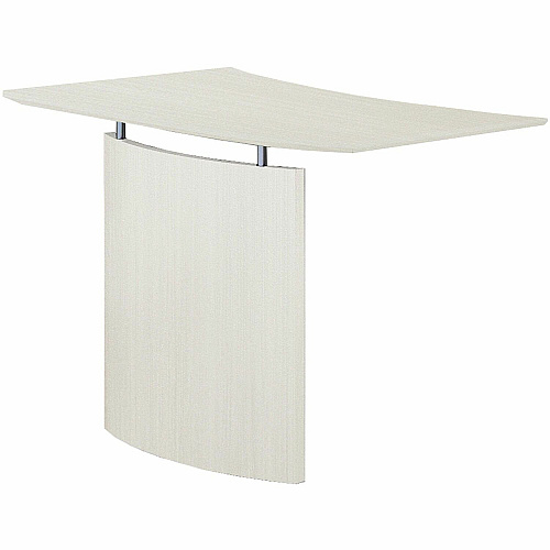 Safco Medina Textured Sea Salt Laminate Unit 29.5" Height x 48" Width x 24" Depth, 0" Thickness Table Top - Beveled Edge - Material: Medium Density Fiberboard (MDF), Laminate - Finish: Textured Sea Salt - 1 Each (MNBDGRTSS)