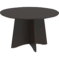 Safco Medina Mocha Laminate Office Unit Round - 29.5