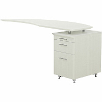 Safco Medina Textured Sea Salt Laminate Unit L-shaped - 1