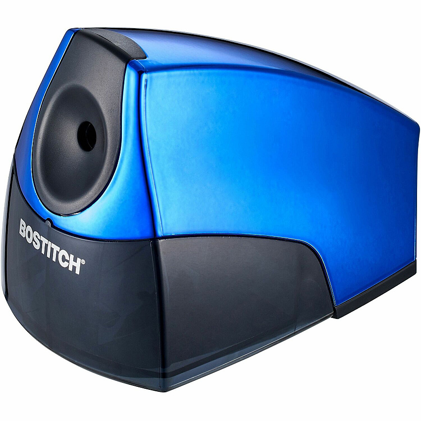 Bostitch Personal Electric Pencil Sharpener 4" Width x 8.3" Depth - Blue - 1 Each (EPS4BLUEM)