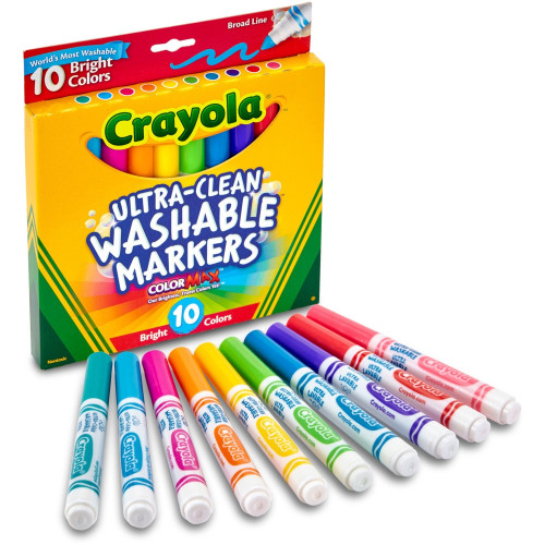 Crayola Tropical Colors Pack Washable Markers (587855)