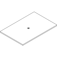 Lorell Prominence 2.0 Rectangular Conference Tabletop 72" Width x 48" Depth, x 1.5" Thickness Top - Material: Particleboard - Finish: Gray Elm (LLRPRC4872GE)