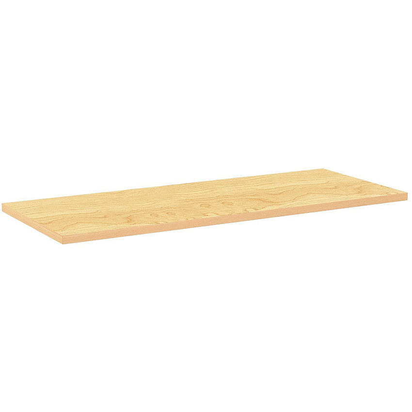 SpecialT Special-T Low-Pressure Laminate Tabletop Crema Maple Rectangle Top - 24" Table Top Length x 60" Table Top Width - Low Pressure Laminate (LPL) Top Material - 1 Each (SP2460CM)