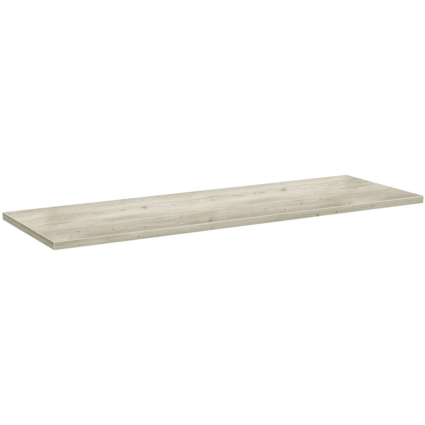 SpecialT Special-T Low-Pressure Laminate Tabletop Aged Driftwood Rectangle Top - 24" Table Top Length x 72" Table Top Width - Low Pressure Laminate (LPL) Top Material - 1 Each (SP2472AD)
