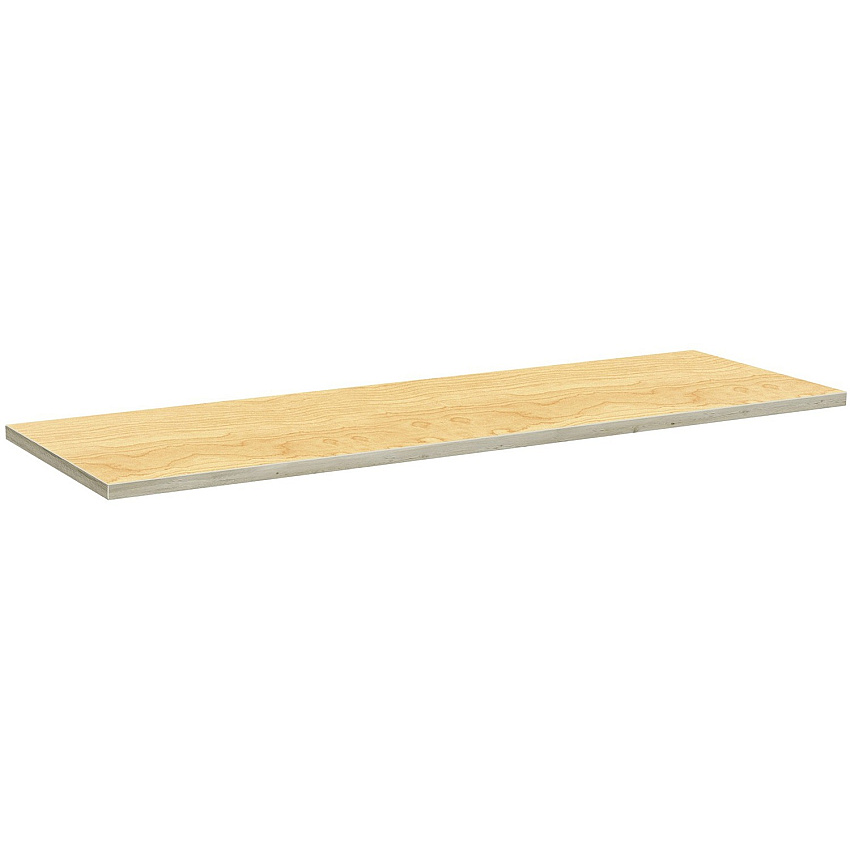 SpecialT Special-T Low-Pressure Laminate Tabletop Crema Maple Rectangle Top - 24" Table Top Length x 72" Table Top Width - Low Pressure Laminate (LPL) Top Material - 1 Each (SP2472CM)