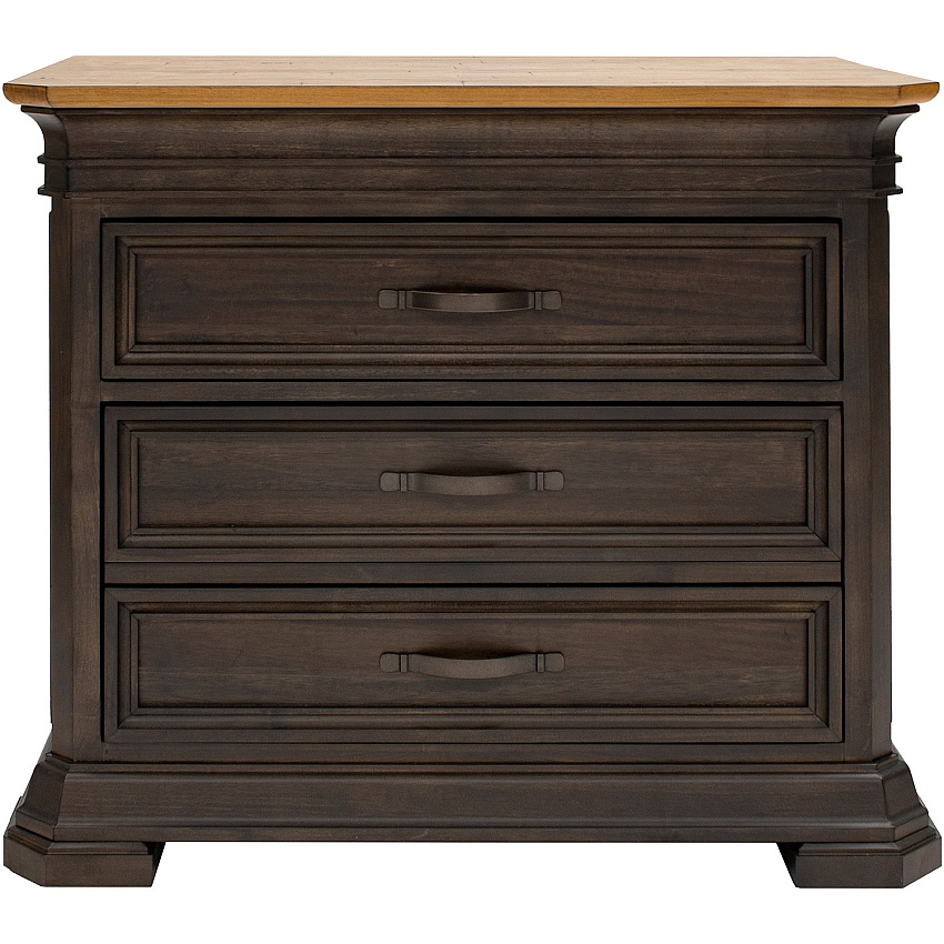 Martin Sonoma Lateral File 30" Height x 36" Width x 22" Depth - Total Drawer(s): 2 - Material: Solid Wood - Finish: Dark Roast - 1 Each (IMSA450)