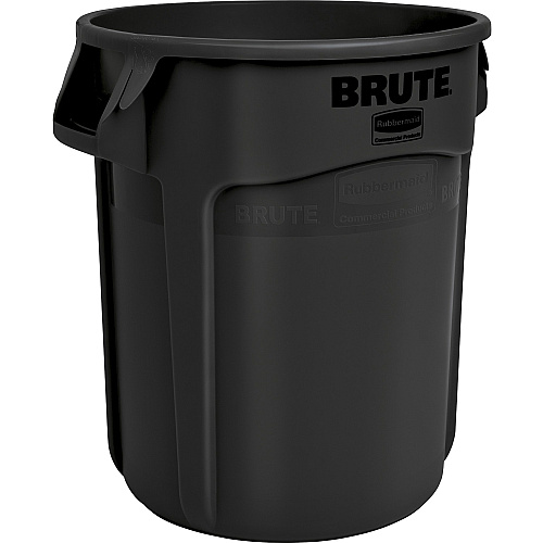 Rubbermaid Commercial Vented Brute 20-gallon Container 20 gal Capacity - Round - Stackable, Fade Resistant, Warp Resistant, Crack Resistant, Crush Resistant, Reinforced Base, Durable, Ergonomic Handle, Contoured Base Handle, Vented, Tear Resis (1779734CT)