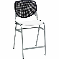 KFI Seating Bar Stool Black, White - 1 Each (CT230BKB10S8)