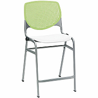 KFI Seating Bar Stool Lime Green, White - 1 Each (CT230BKB14S8)