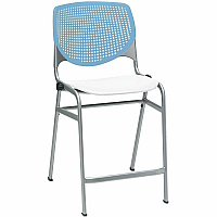 KFI Seating Bar Stool Sky Blue, White - 1 Each (CT230BKB35S8)