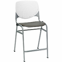 KFI Seating Bar Stool White, Brownstone - 1 Each (CT230BKB8S18)