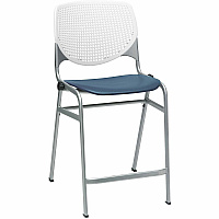 KFI Seating Bar Stool White, Navy - 1 Each (CT230BKB8S03)