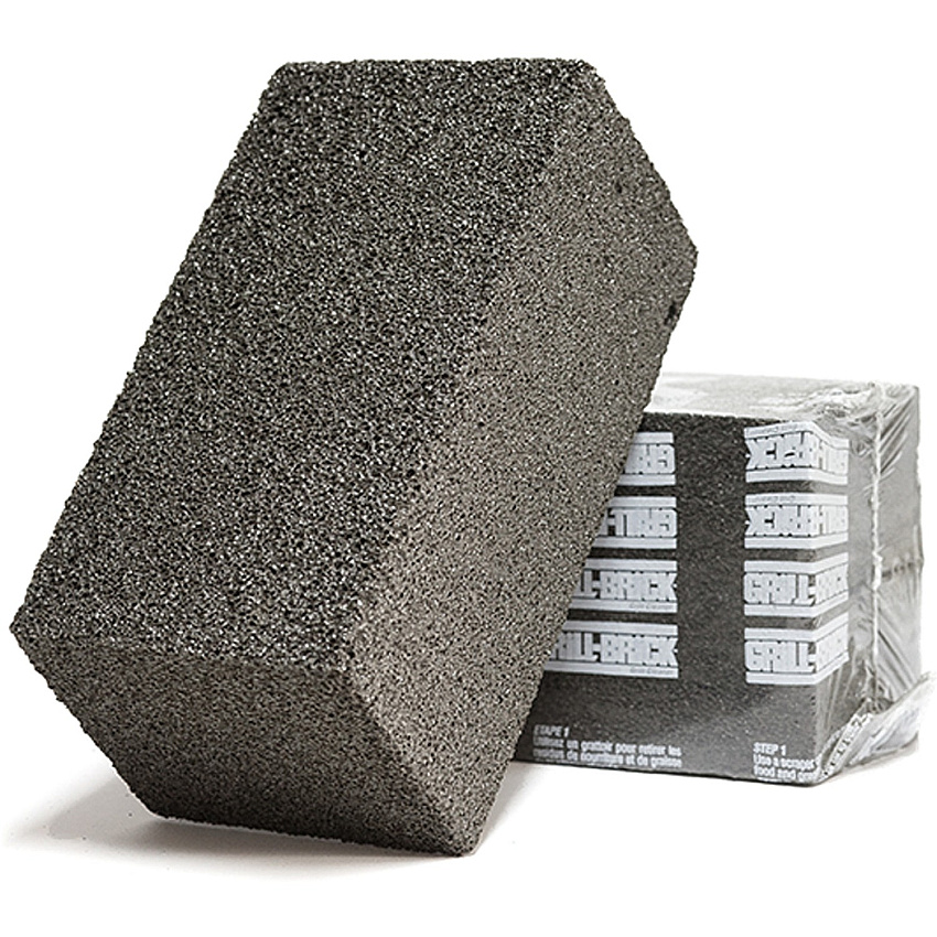 Genuine Joe Scrubble Griddle Brick Reusable - Black - 12 / Carton (GJO18417)