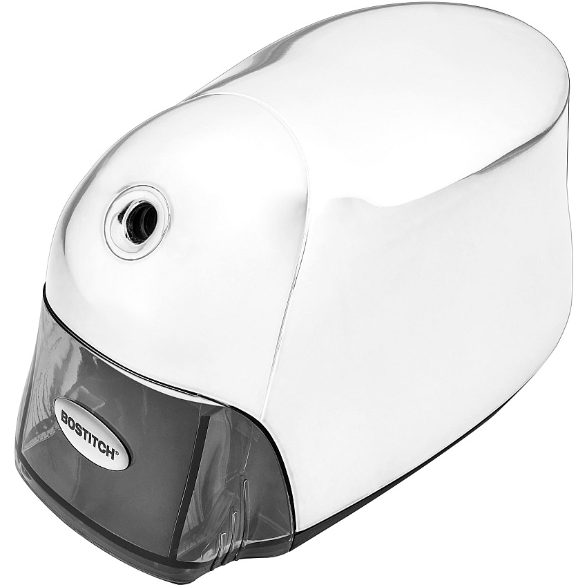 Bostitch QuietSharp Executive Pencil Sharpener 4" Width x 7.5" Depth - 1 Each (EPS8CHROME)