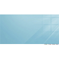 Ghent Magnetic Aria - Horizontal 36" (3 ft) Width x 24" (2 ft) Height - Blue Tempered Glass Surface - Rectangle - Horizontal - Magnetic - Eraser Included - 1 Each (ARIASM23BE)