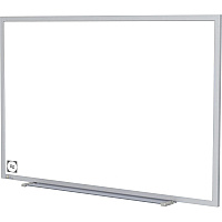 Ghent Hygienic Porcelain Whiteboard with Aluminum Frame 48