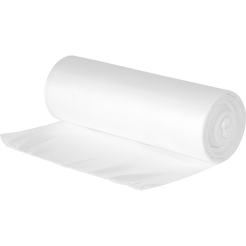 Genuine Joe Heavy-duty Trash Can Liners 60 gal Capacity - 58" Length x 39" Width x 2.70 mil (69 Micron) Thickness - Clear - Waste Disposal, Debris, Office Waste, Food Waste - 50 / Carton (GJO18409)