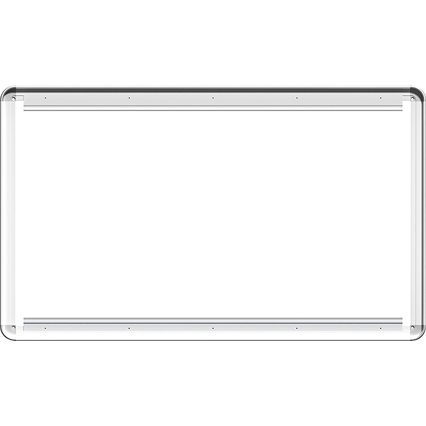 Lorell Mounting Frame for Whiteboard - Silver Aluminum - 1 Each (LLR18321)