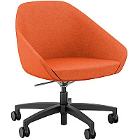 9 to 5 Seating Jax Lounge 5-Star Base Side Chair Dove Seat Color - Fabric Seat Material - Dove Back Color - Fabric Back Material - Low Back - 5-star Base - 1 Each (9254R2PFDO)