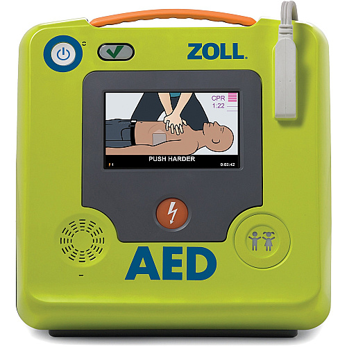 ZOLL Medical AED 3 Fully Automatic Defibrillator Automatic - Green - 1 Each (851100110201)