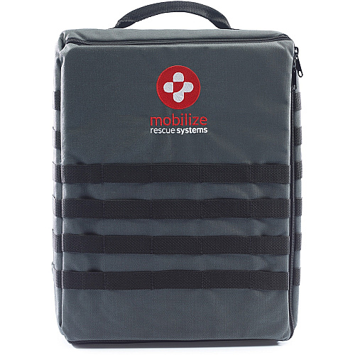 ZOLL MRS Medical Supplies Backpack Nylon Case - Gray - 1 Each (891100200001)