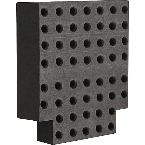 Rubbermaid Commercial Adaptable Flat Mop Wringer Insert For Mop, Wringer - Black - 1.5" Height x 8.4" Width x 8.5" Length - 12 / Carton (2132425CT)