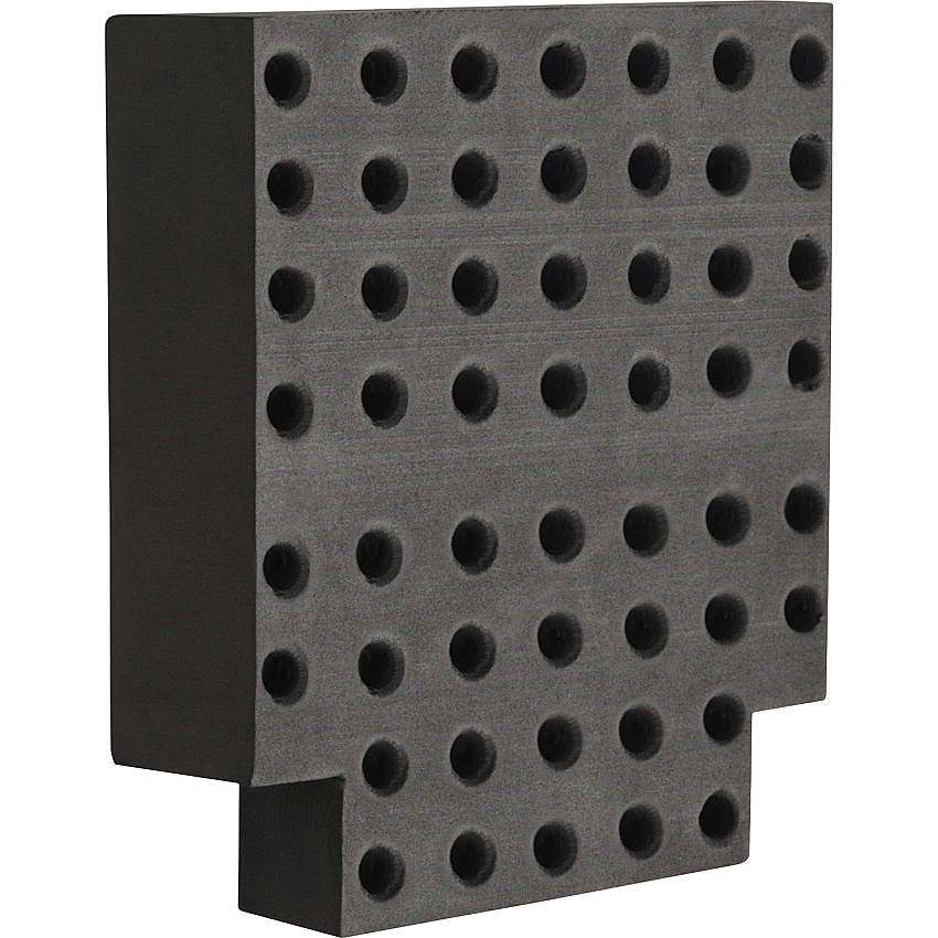 Rubbermaid Commercial Adaptable Flat Mop Wringer Insert For Mop, Wringer - Black - 1.5" Height x 8.4" Width x 8.5" Length - 12 / Carton (2132425CT)