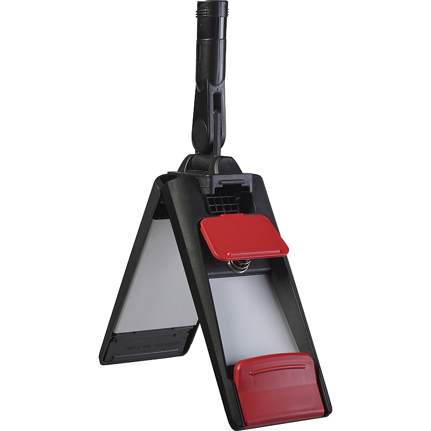 Rubbermaid Commercial Adaptable Flat Mop Frame Ergonomic - Black - 12 / Carton (2132428CT)
