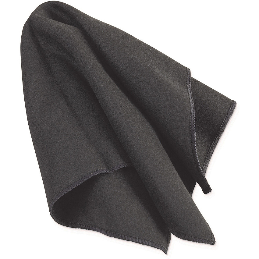 Pacon Microfiber Dry Erase Cloth 12" Width x 14" Length - Used as Chalk Remover - Machine Washable, Reusable - Black - MicroFiber - 1 Each (P2032)