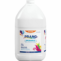 Prang Washable Tempera Paint 1 Color(s) - White - 1 gal - Washable - 1 Each (X10607)