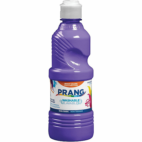 Prang Washable Tempera Paint 1 Color(s) - Violet - 16 fl oz - Washable - 1 Each (X10706)