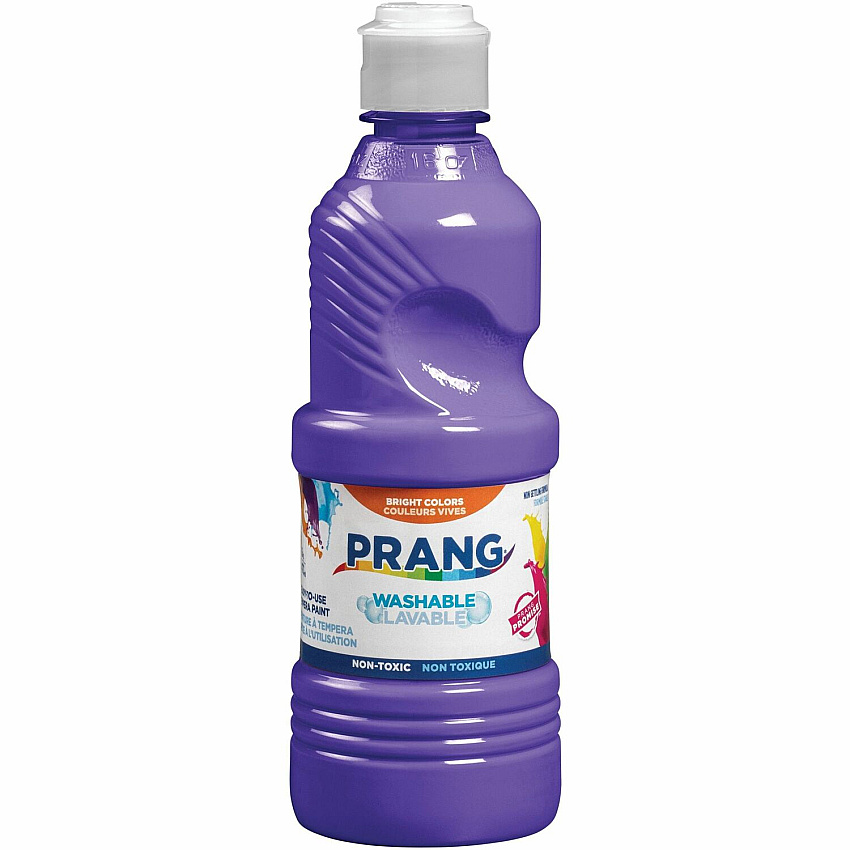 Prang Washable Tempera Paint 1 Color(s) - Violet - 16 fl oz - Washable - 1 Each (X10706)