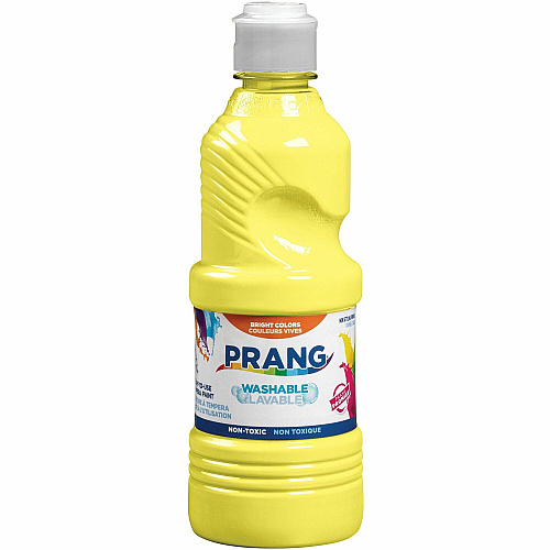 Prang Washable Tempera Paint 16 fl oz - 1 Each - Yellow (X10703)