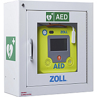 ZOLL Medical AED 3 Surface-mounted Wall Cabinet 17.5" Width x 7" Depth x 17.5" Height - Wall Mountable - Green - 1 Each (8000001256)