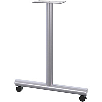 Lorell Tabletop Wheeled T-Leg Base 27.8
