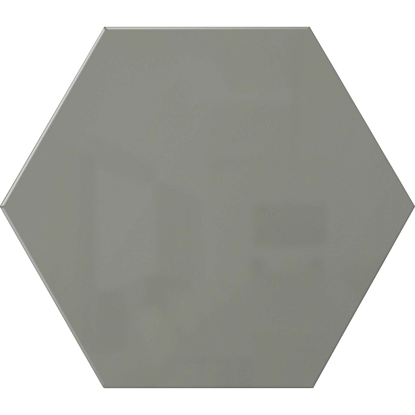 Ghent Powder-Coated Hex Steel Whiteboards 21" (1.7 ft) Width x 18" (1.5 ft) Height - Gray Steel Surface - Hexagonal - Magnetic - 1 Each (HEXS1821GY)