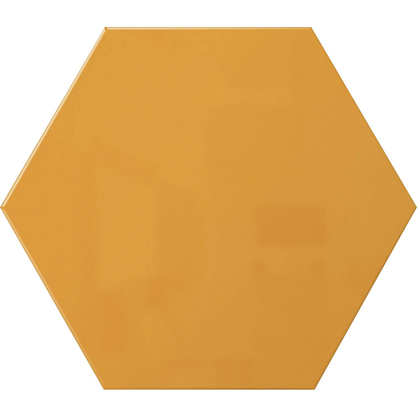 Ghent Powder-Coated Hex Steel Whiteboards 21" (1.7 ft) Width x 18" (1.5 ft) Height - Yellow Steel Surface - Hexagonal - Magnetic - 1 Each (HEXS1821MR)