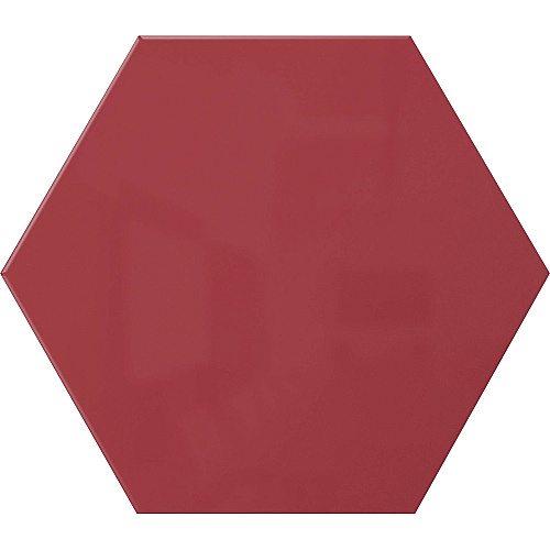 Ghent Powder-Coated Hex Steel Whiteboards 21" (1.7 ft) Width x 18" (1.5 ft) Height - Red Steel Surface - Hexagonal - Magnetic - 1 Each (HEXS1821RS)