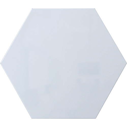 Ghent Powder-Coated Hex Steel Whiteboards 21" (1.7 ft) Width x 18" (1.5 ft) Height - Blue Steel Surface - Hexagonal - Magnetic - 1 Each (HEXS1821SB)