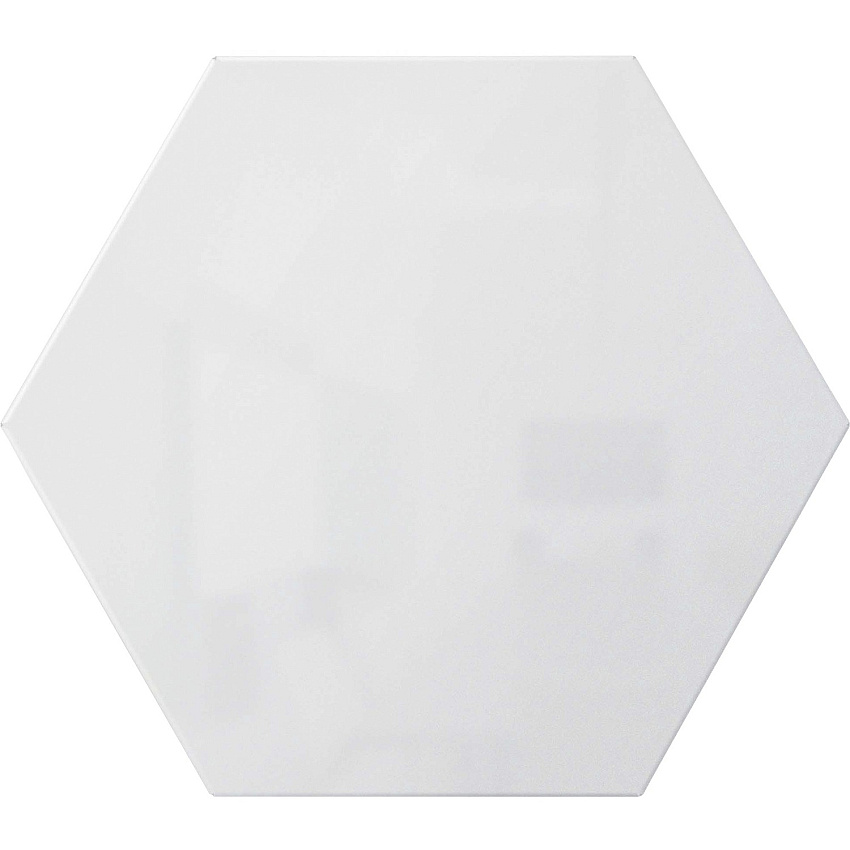Ghent Powder-Coated Hex Steel Whiteboards 21" (1.7 ft) Width x 18" (1.5 ft) Height - White Steel Surface - Hexagonal - Magnetic - 1 Each (HEXS1821WH)